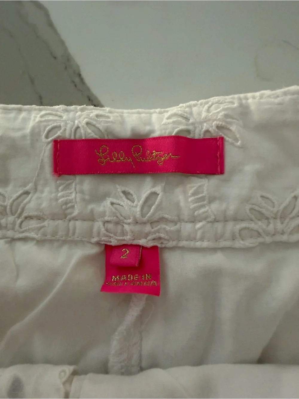 Lilly Pulitzer lightweight eyelet